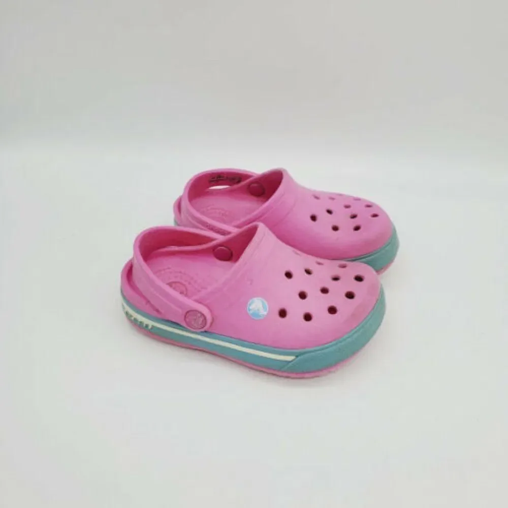 Crocs Girls Slip On Crocband‎ Casual Clogs Sandal